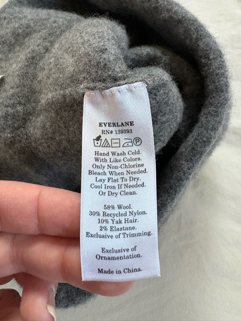 Everlane Wool Yak Blend Cozy Stretch Shorts size XS - Picture 8 of 8